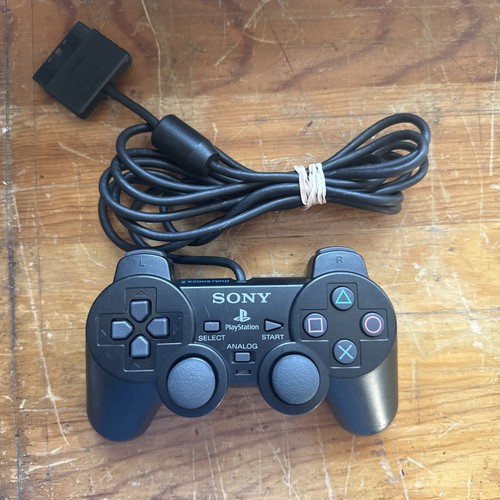 Black dual shock controller - dual, 2
