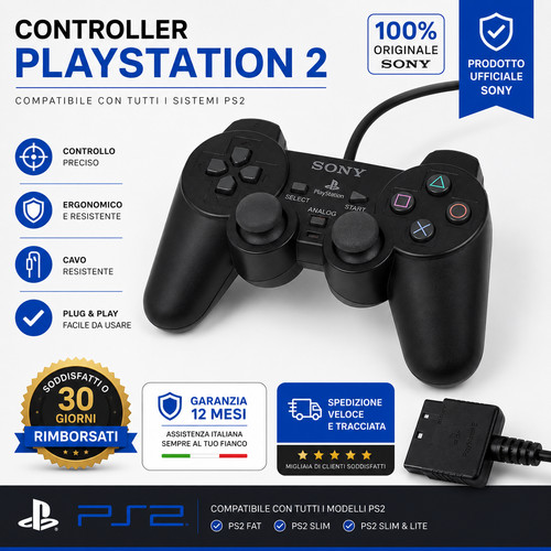 Controller playstation ps2 - playstation, 2