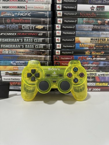 Sony ps2 lemon yellow wired - yellow,