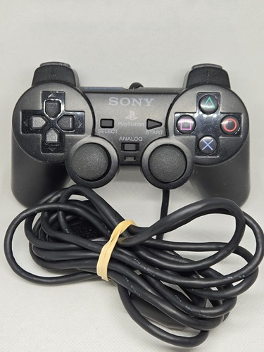 Black dual shock - 2, controller