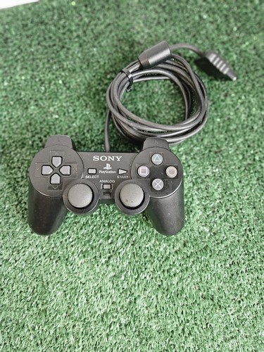 Black dual shock controller - shock,