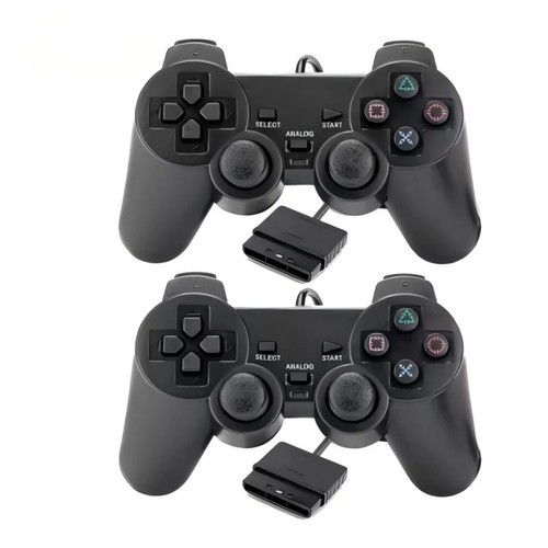 Wired gamepad for - sony, ps2